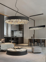 Lymara Modern Luxury Crystal Pendant Light - Lamp Outdoor