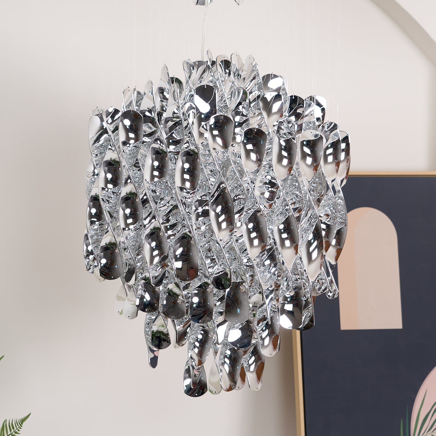 Isoran Luxe Acrylic Chandelier - Lamp Outdoor