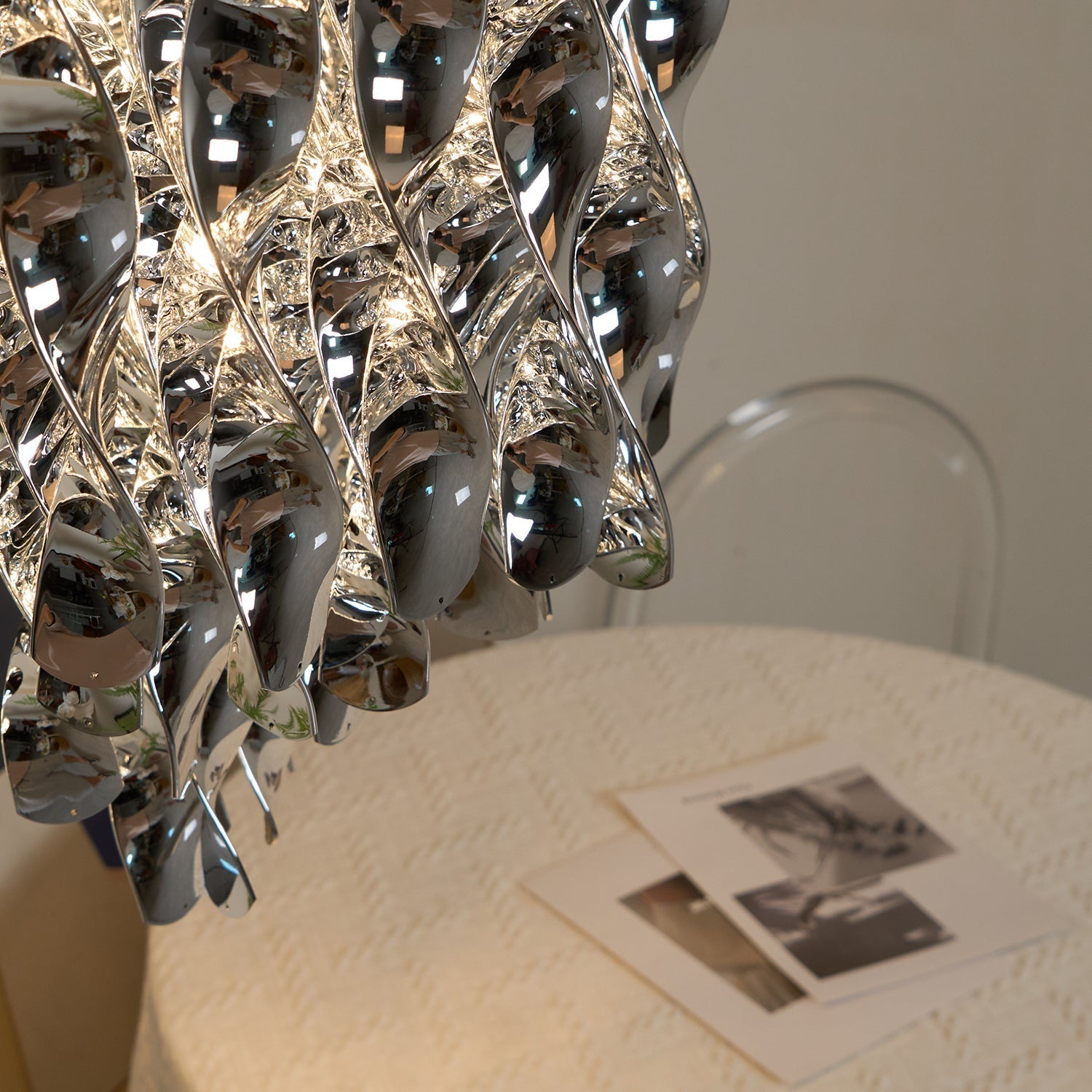 Isoran Luxe Acrylic Chandelier - Lamp Outdoor