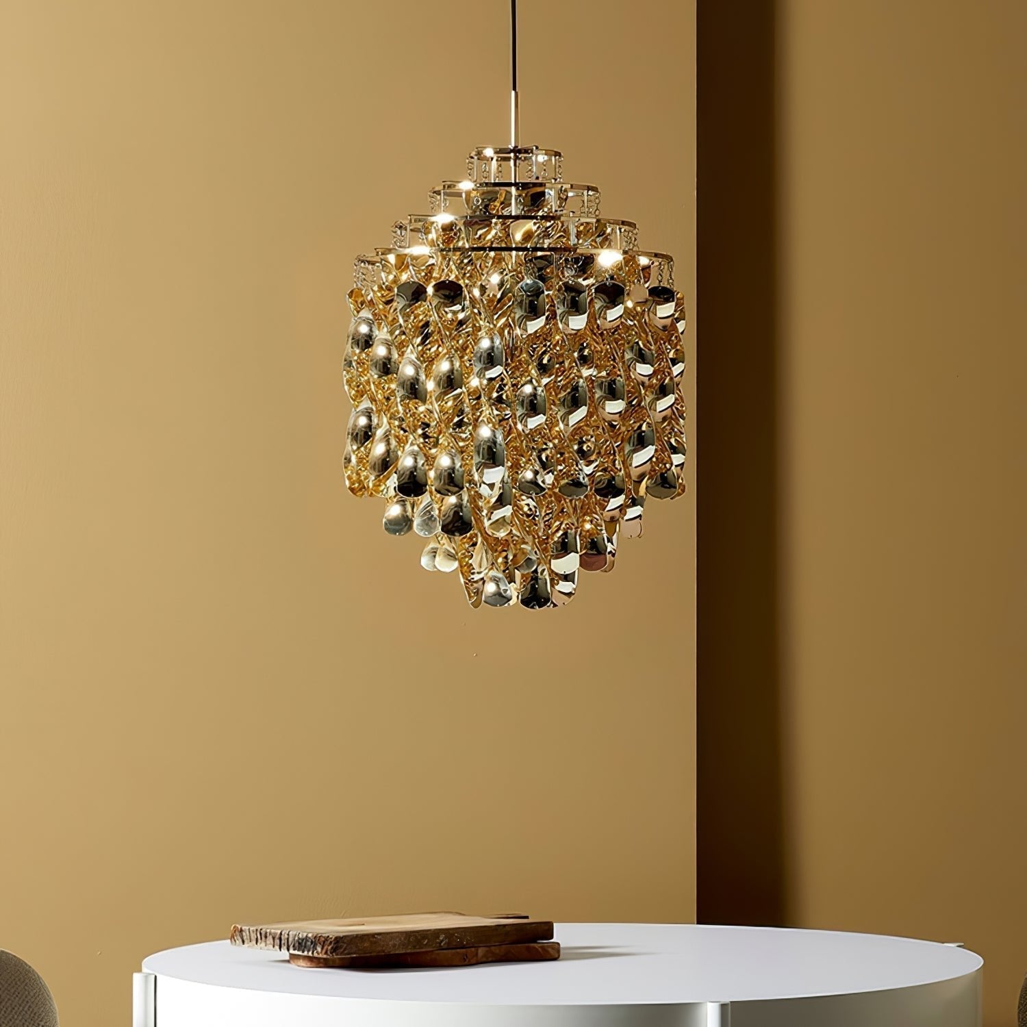 Isoran Luxe Acrylic Chandelier - Lamp Outdoor