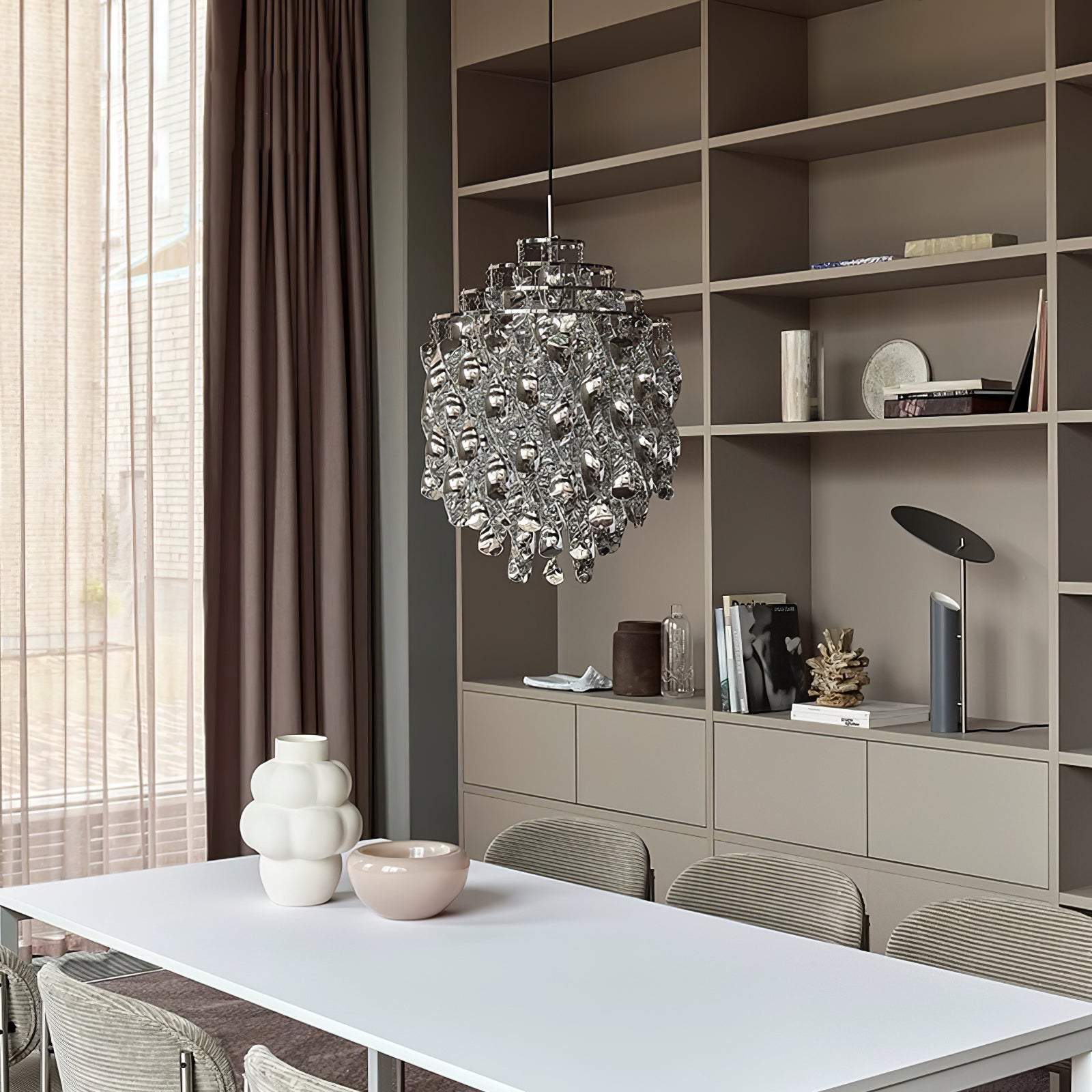 Isoran Luxe Acrylic Chandelier - Lamp Outdoor