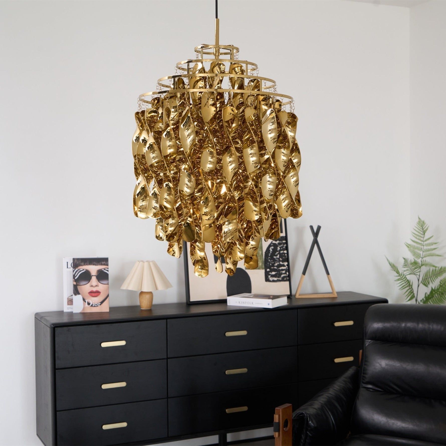 Isoran Luxe Acrylic Chandelier - Lamp Outdoor