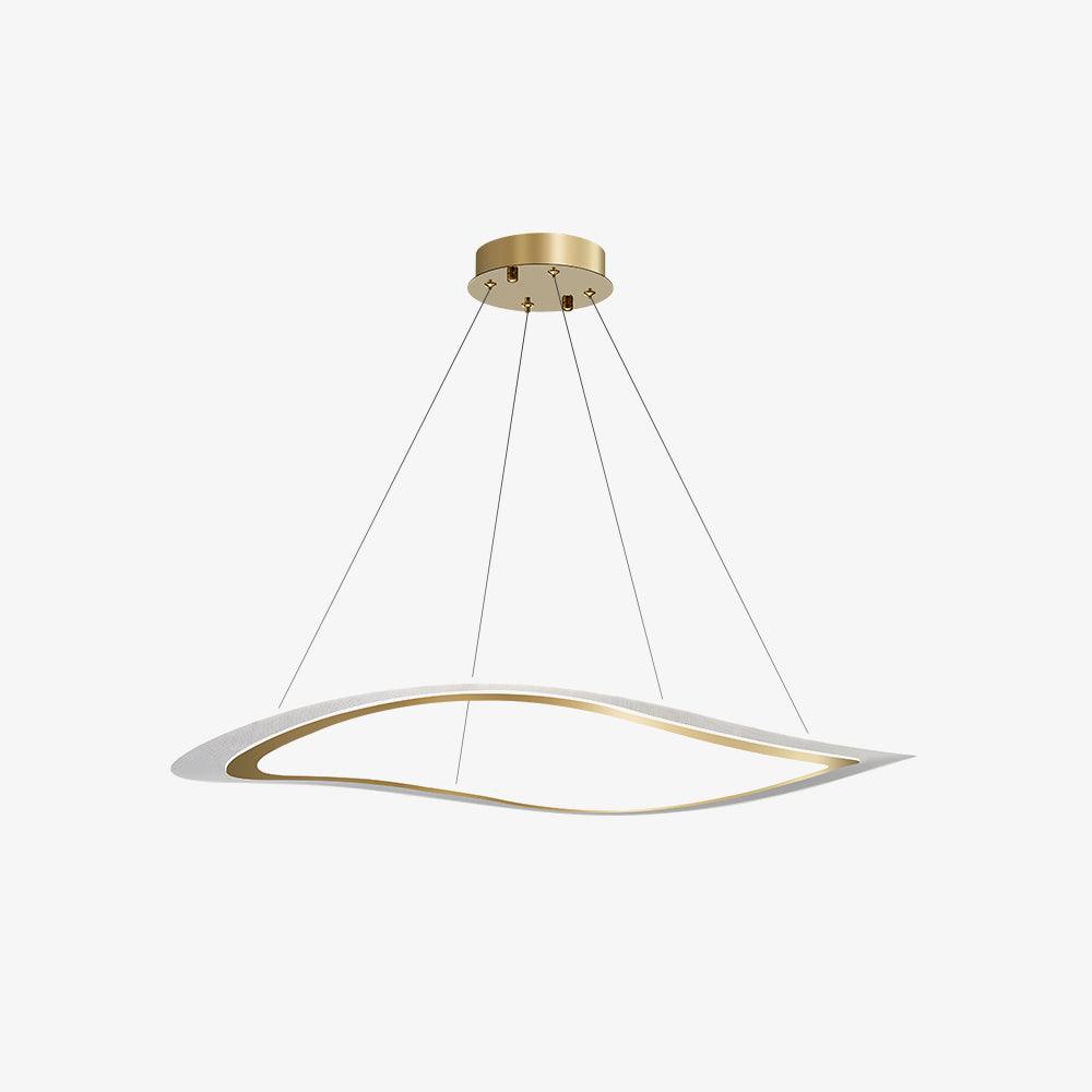 Lustra Chandelier LED Acrylic Gold Modern - Lamp Outdoor