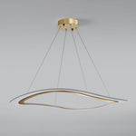 Lustra Chandelier LED Acrylic Gold Modern - Lamp Outdoor