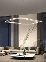 Lustra Chandelier LED Acrylic Gold Modern - Lamp Outdoor