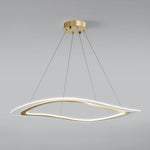Lustra Chandelier LED Acrylic Gold Modern - Lamp Outdoor