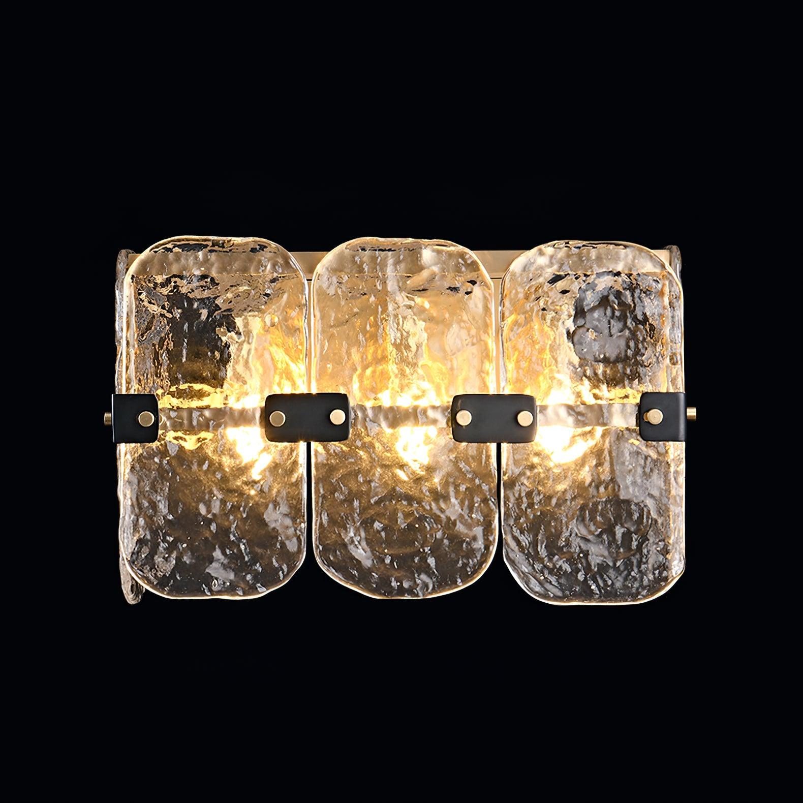 Massive Glass Wall Sconces - Lamp Outdoor