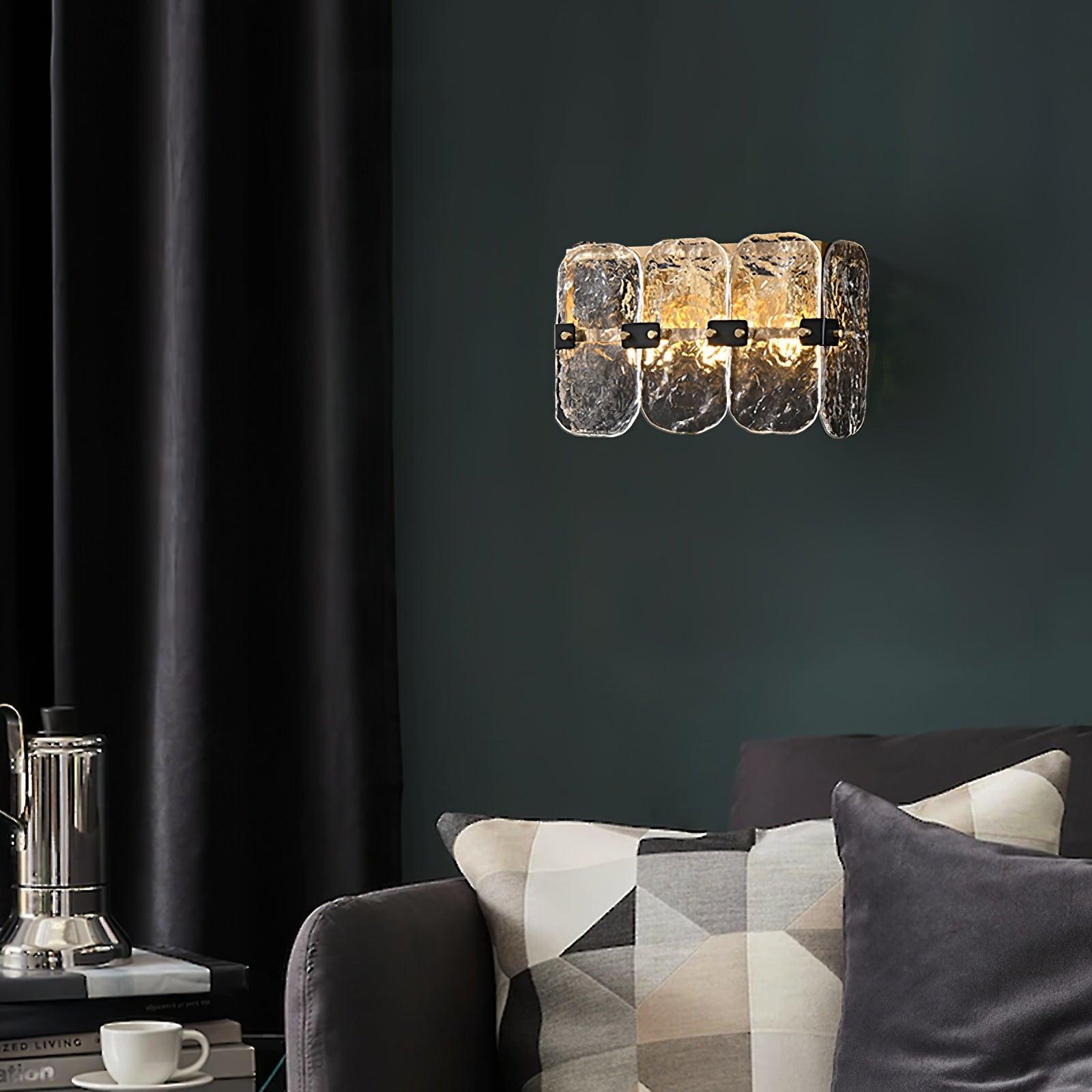 Massive Glass Wall Sconces - Lamp Outdoor