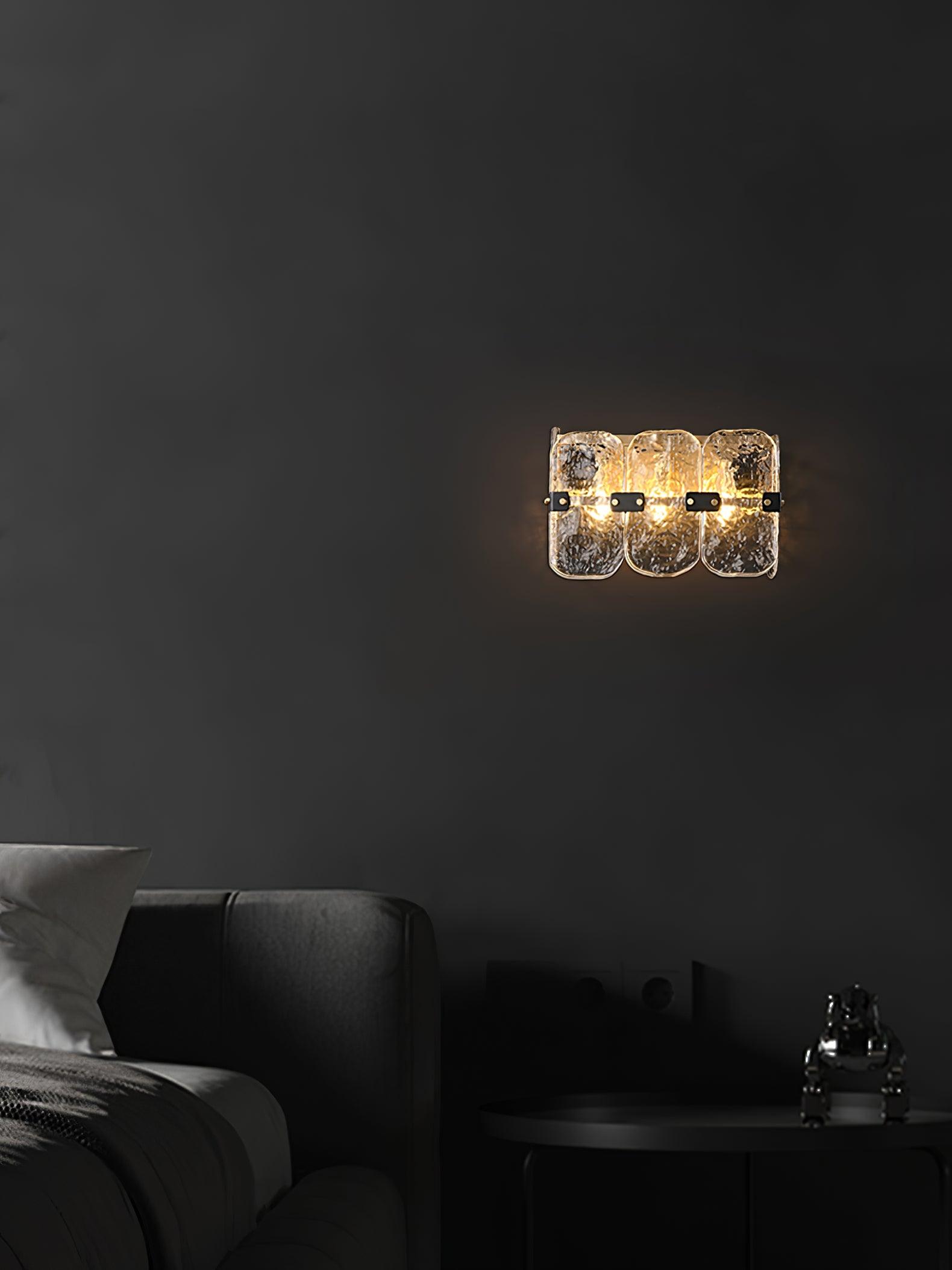 Massive Glass Wall Sconces - Lamp Outdoor