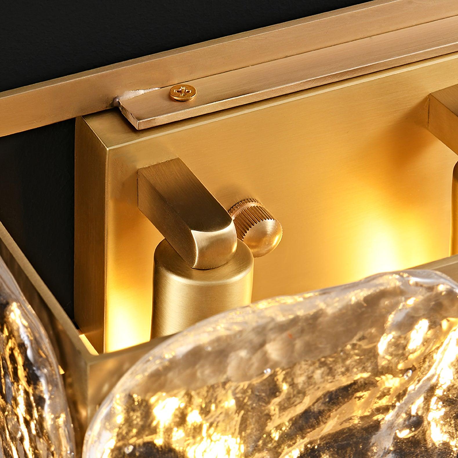 Massive Glass Wall Sconces - Lamp Outdoor