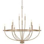 Cisoriel Classic Brass Chandelier - Lamp Outdoor
