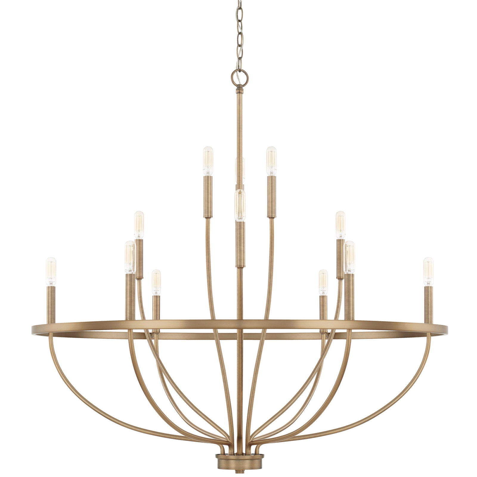 Cisoriel Classic Brass Chandelier - Lamp Outdoor