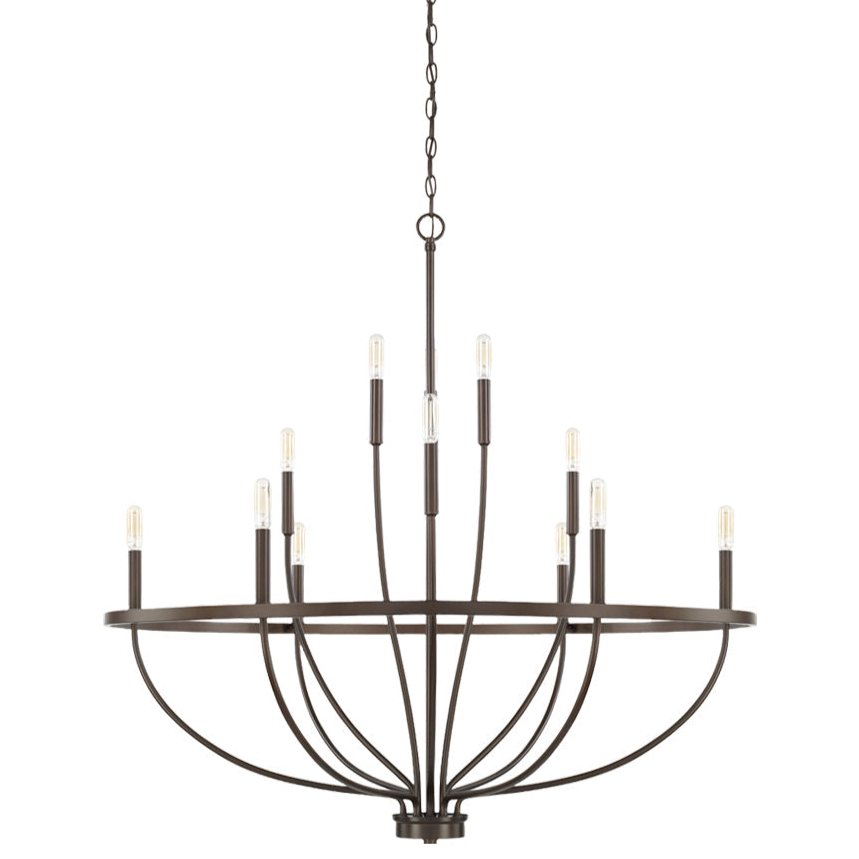 Cisoriel Classic Brass Chandelier - Lamp Outdoor