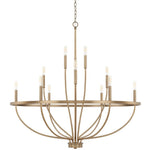 Cisoriel Classic Brass Chandelier - Lamp Outdoor