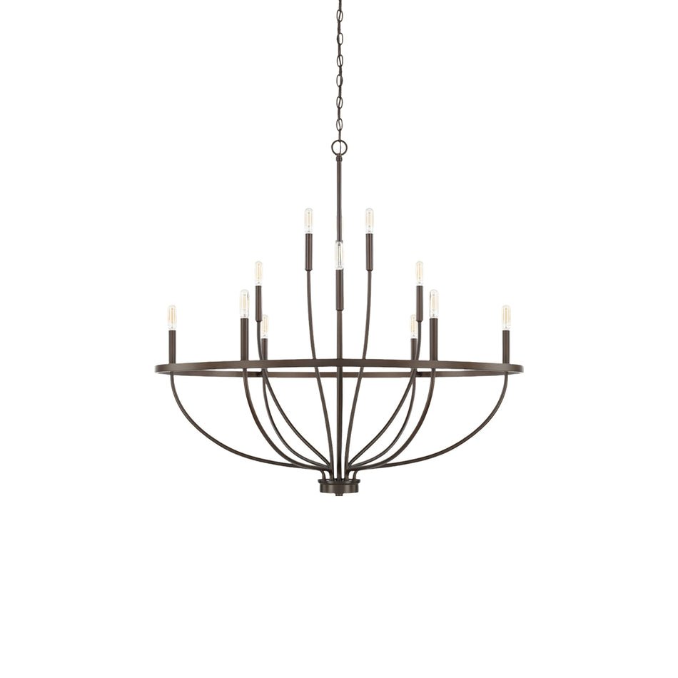 Cisoriel Classic Brass Chandelier - Lamp Outdoor