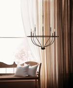 Cisoriel Classic Brass Chandelier - Lamp Outdoor