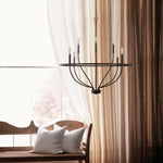 Cisoriel Classic Brass Chandelier - Lamp Outdoor