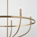 Cisoriel Classic Brass Chandelier - Lamp Outdoor