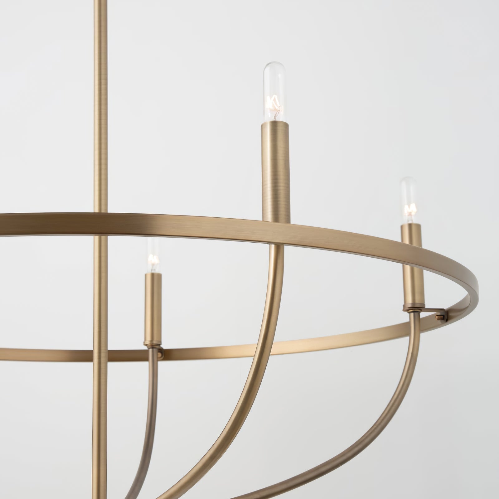 Cisoriel Classic Brass Chandelier - Lamp Outdoor