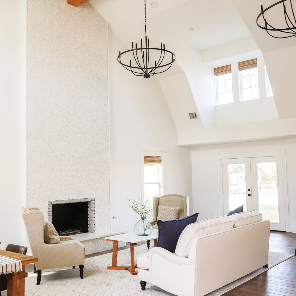 Cisoriel Classic Brass Chandelier - Lamp Outdoor