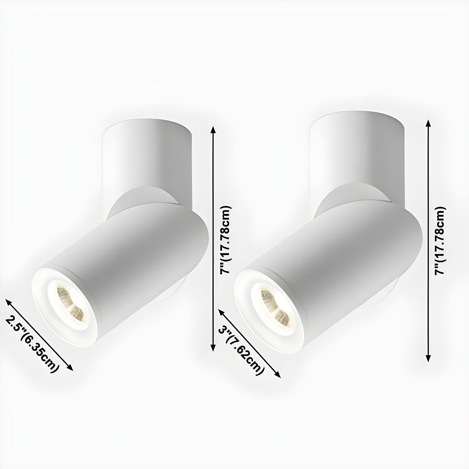 Maxwell Pivot Surface Downlight - Lamp Outdoor