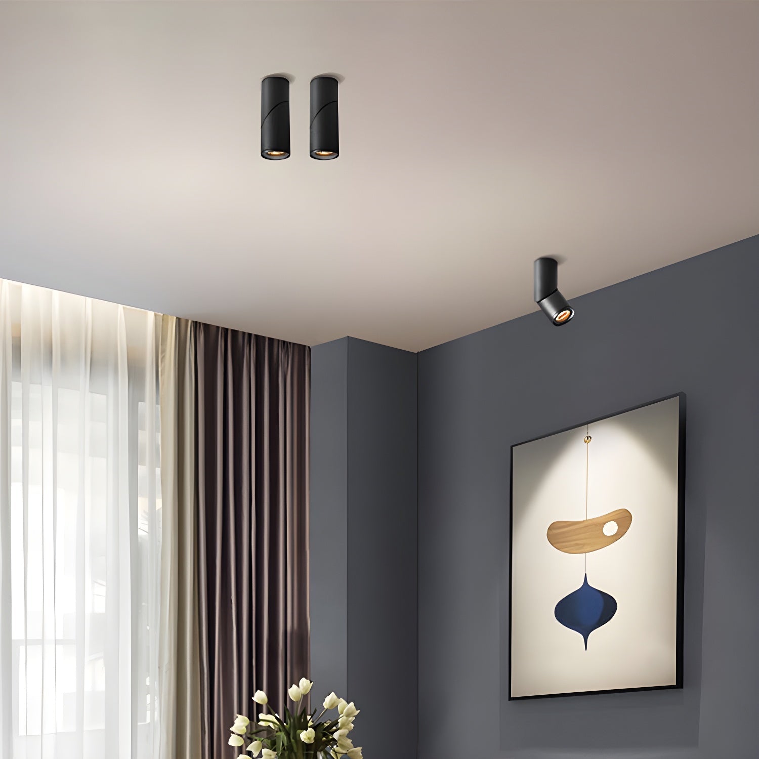 Maxwell Pivot Surface Downlight - Lamp Outdoor