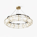 Mia Modern Glass Chandelier - Lamp Outdoor