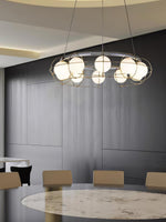 Mia Modern Glass Chandelier - Lamp Outdoor