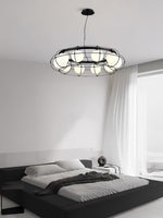 Mia Modern Glass Chandelier - Lamp Outdoor