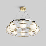 Mia Modern Glass Chandelier - Lamp Outdoor