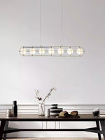 Mia Modern Glass Chandelier - Lamp Outdoor