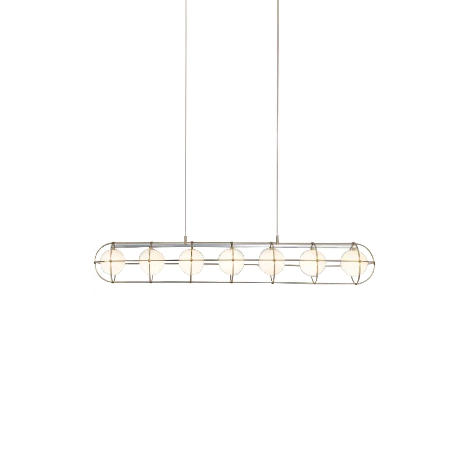 Mia Modern Glass Chandelier - Lamp Outdoor