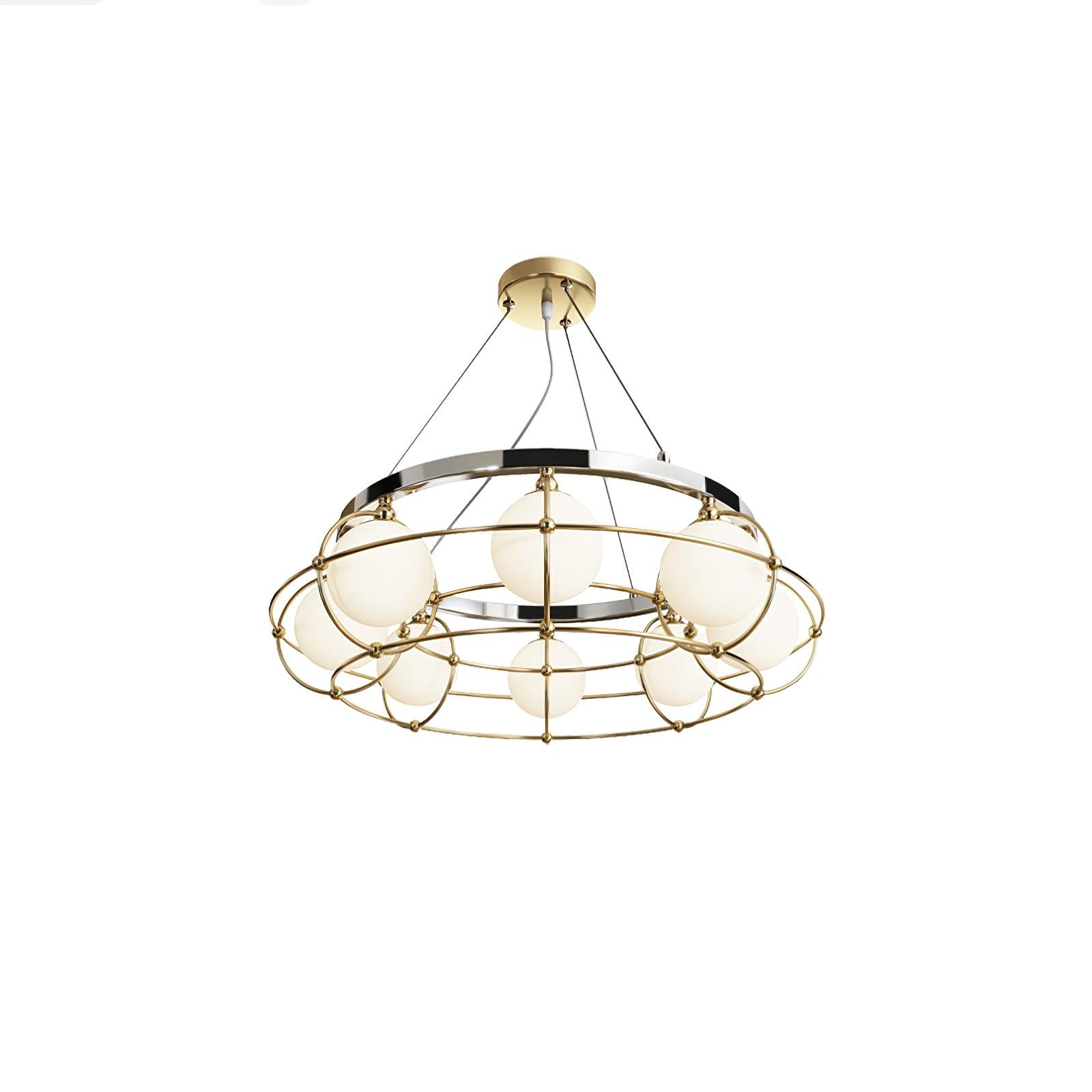 Mia Modern Glass Chandelier - Lamp Outdoor