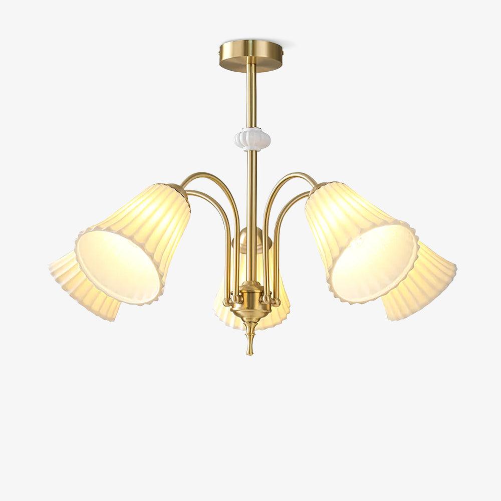 Silas Vintage Metal Chandelier - Lamp Outdoor