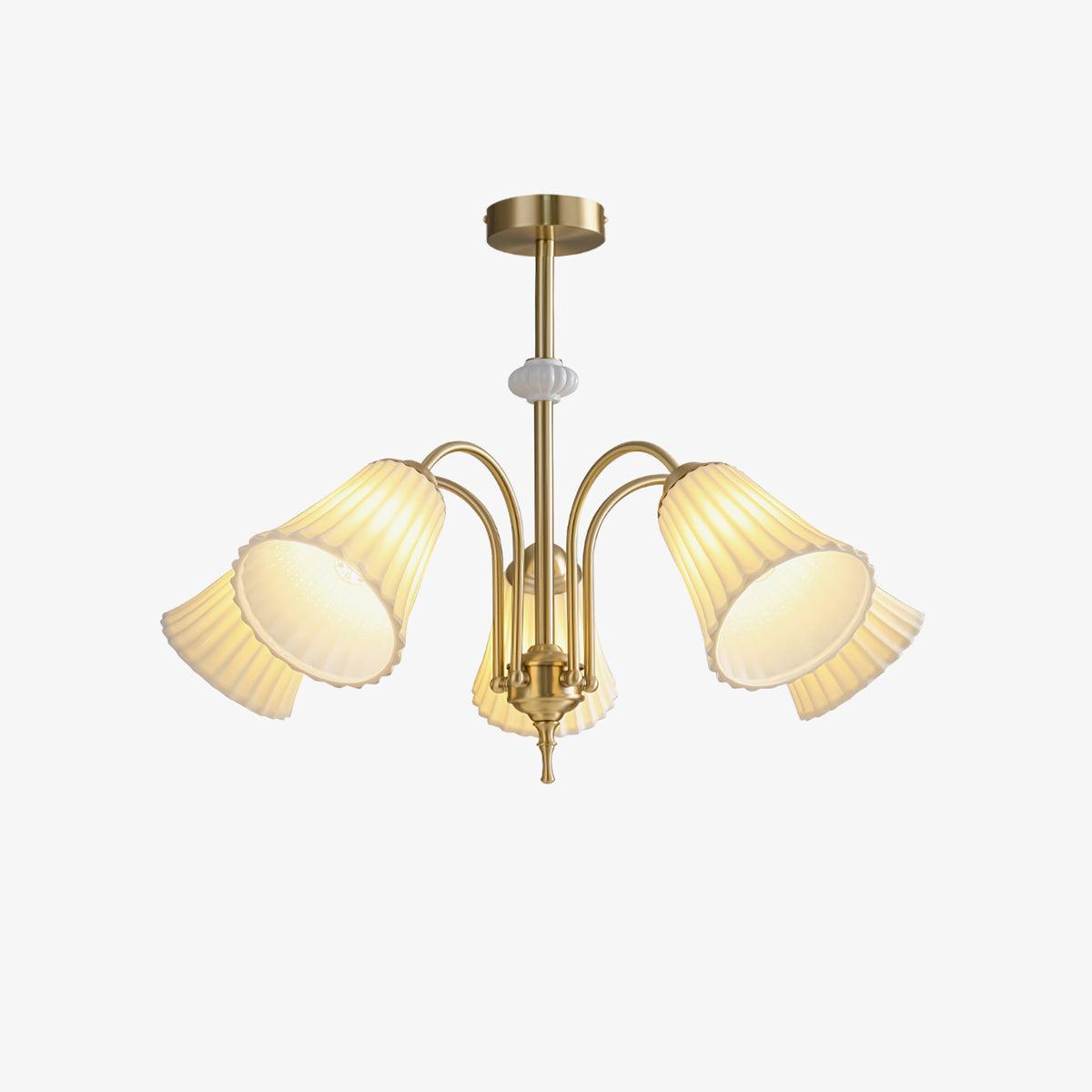 Silas Vintage Metal Chandelier - Lamp Outdoor