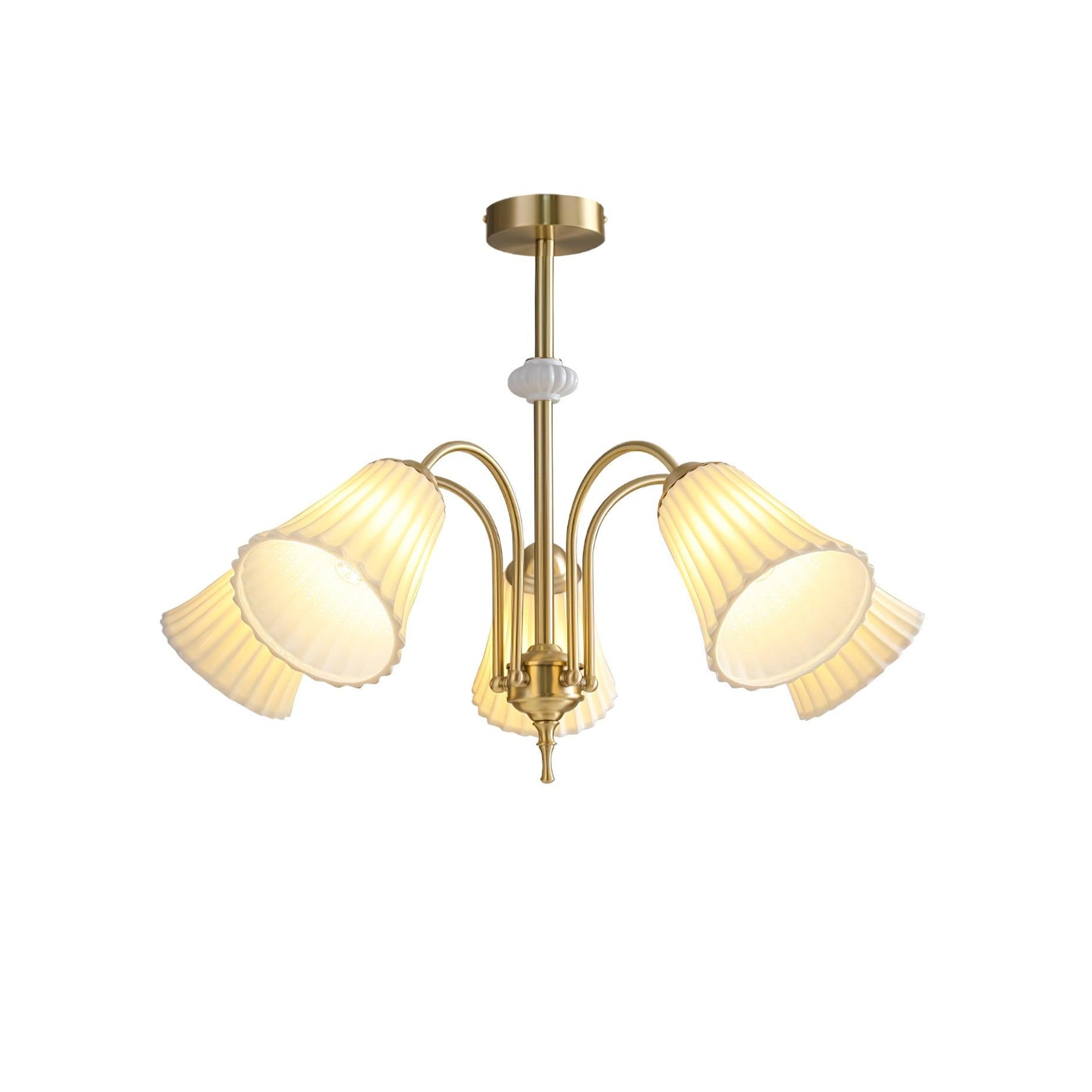 Silas Vintage Metal Chandelier - Lamp Outdoor