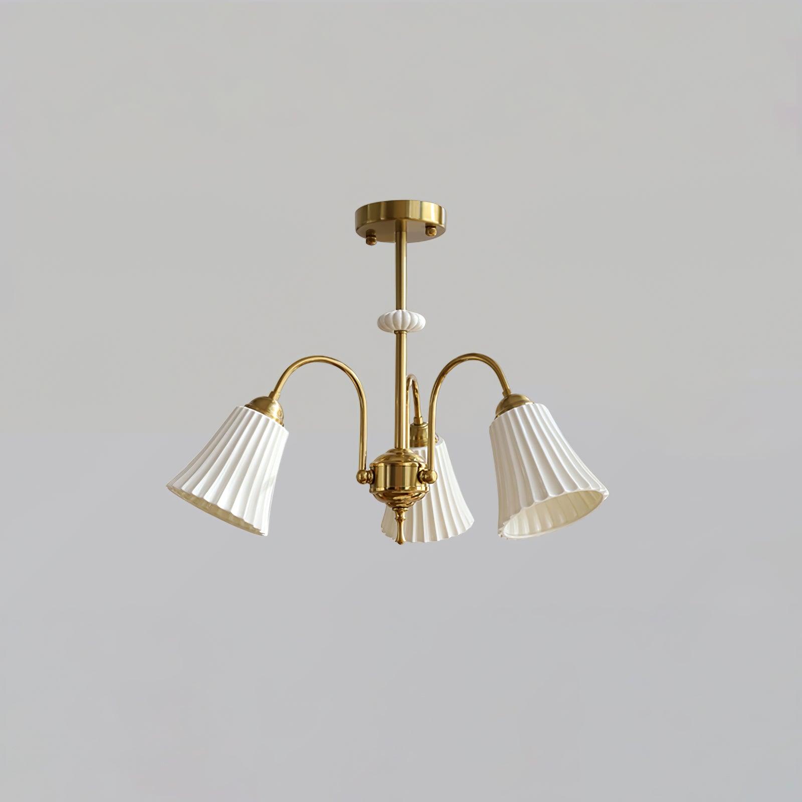 Silas Vintage Metal Chandelier - Lamp Outdoor