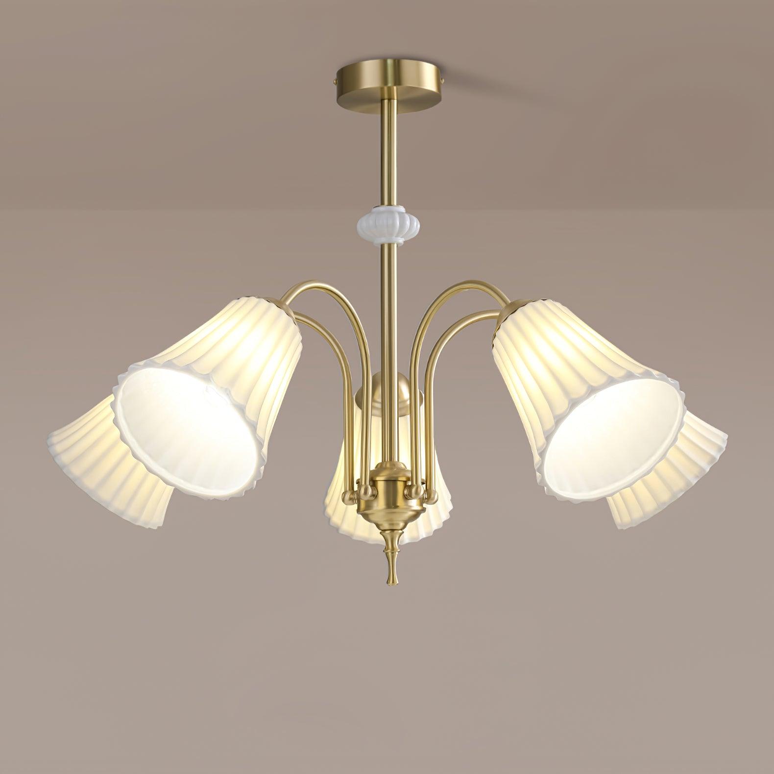 Silas Vintage Metal Chandelier - Lamp Outdoor
