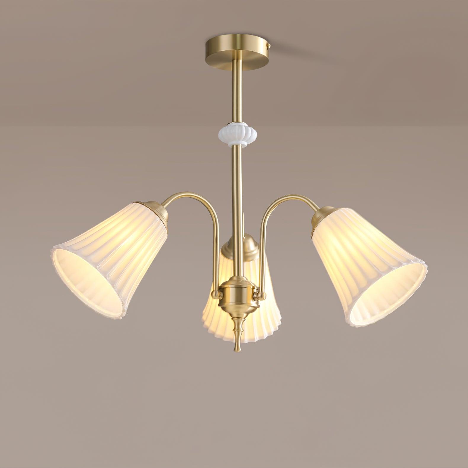 Silas Vintage Metal Chandelier - Lamp Outdoor