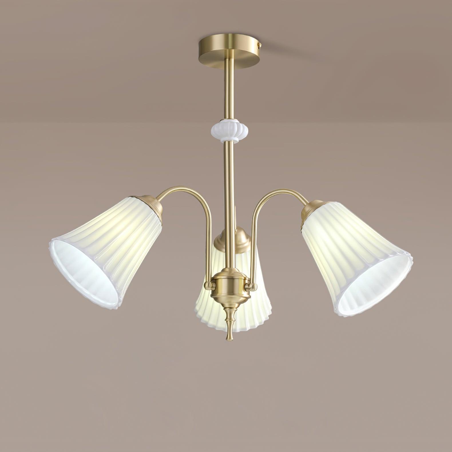 Silas Vintage Metal Chandelier - Lamp Outdoor