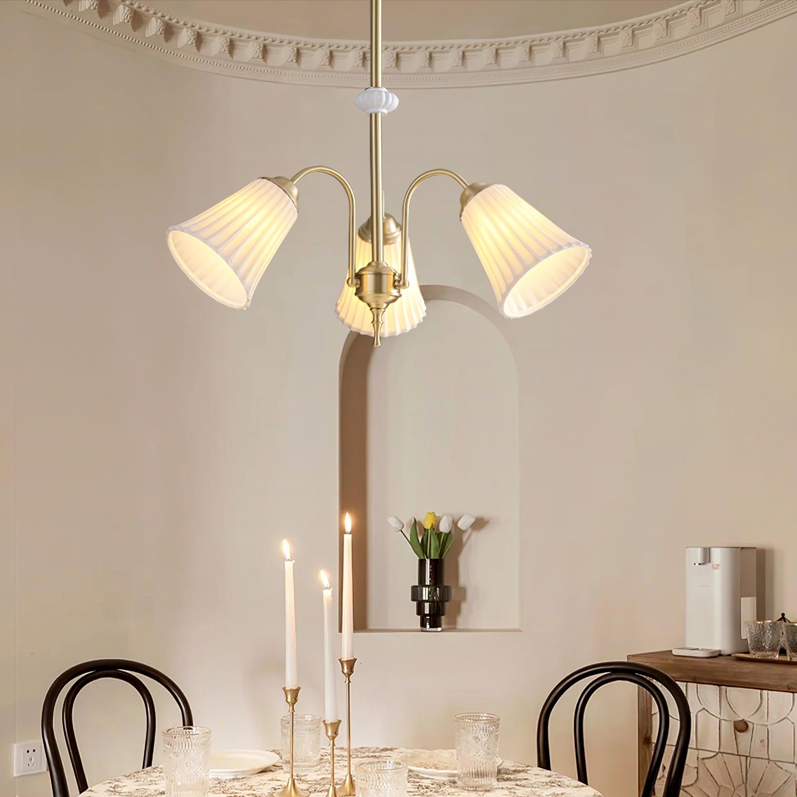 Silas Vintage Metal Chandelier - Lamp Outdoor