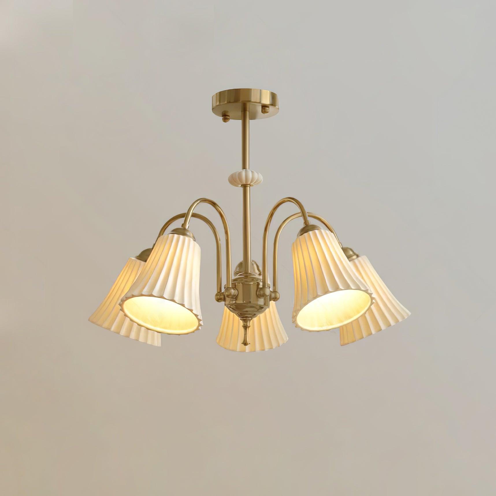 Silas Vintage Metal Chandelier - Lamp Outdoor