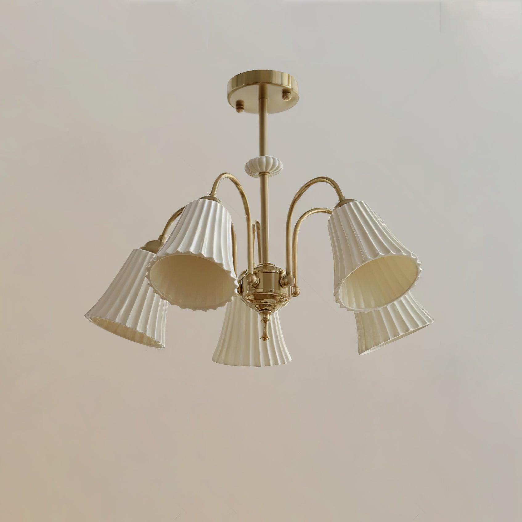 Silas Vintage Metal Chandelier - Lamp Outdoor