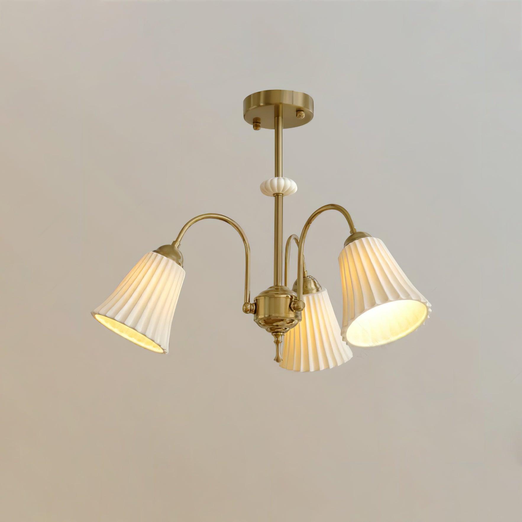 Silas Vintage Metal Chandelier - Lamp Outdoor