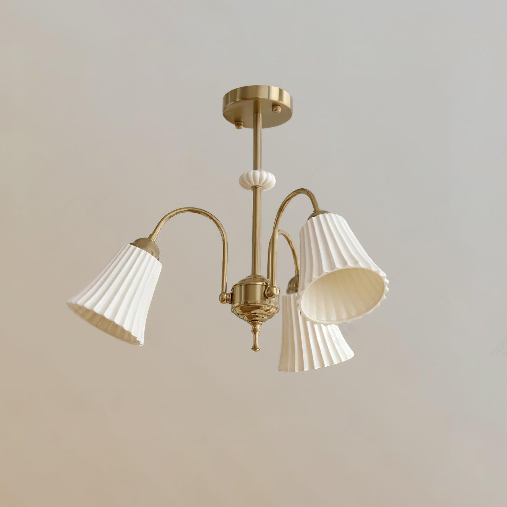 Silas Vintage Metal Chandelier - Lamp Outdoor