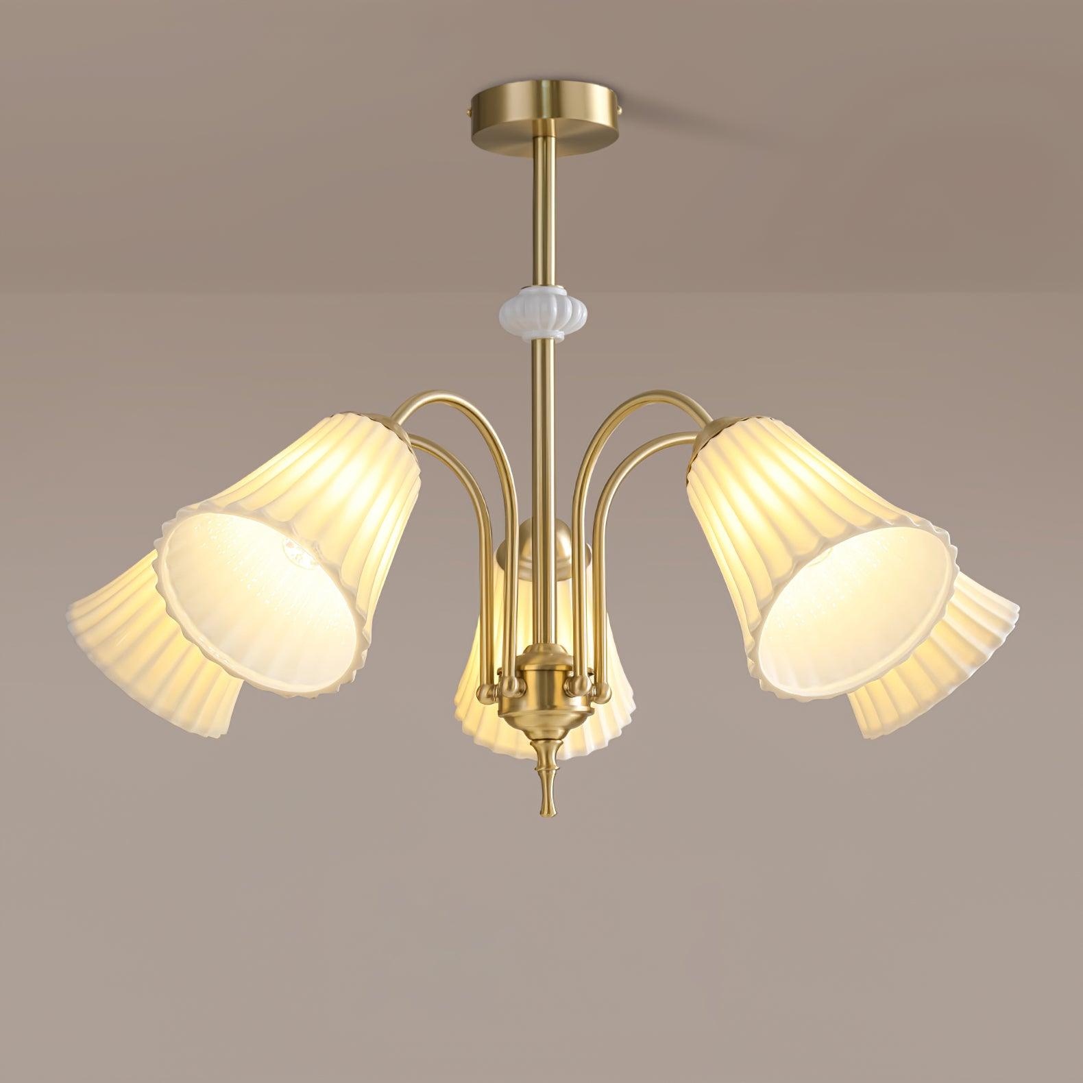 Silas Vintage Metal Chandelier - Lamp Outdoor