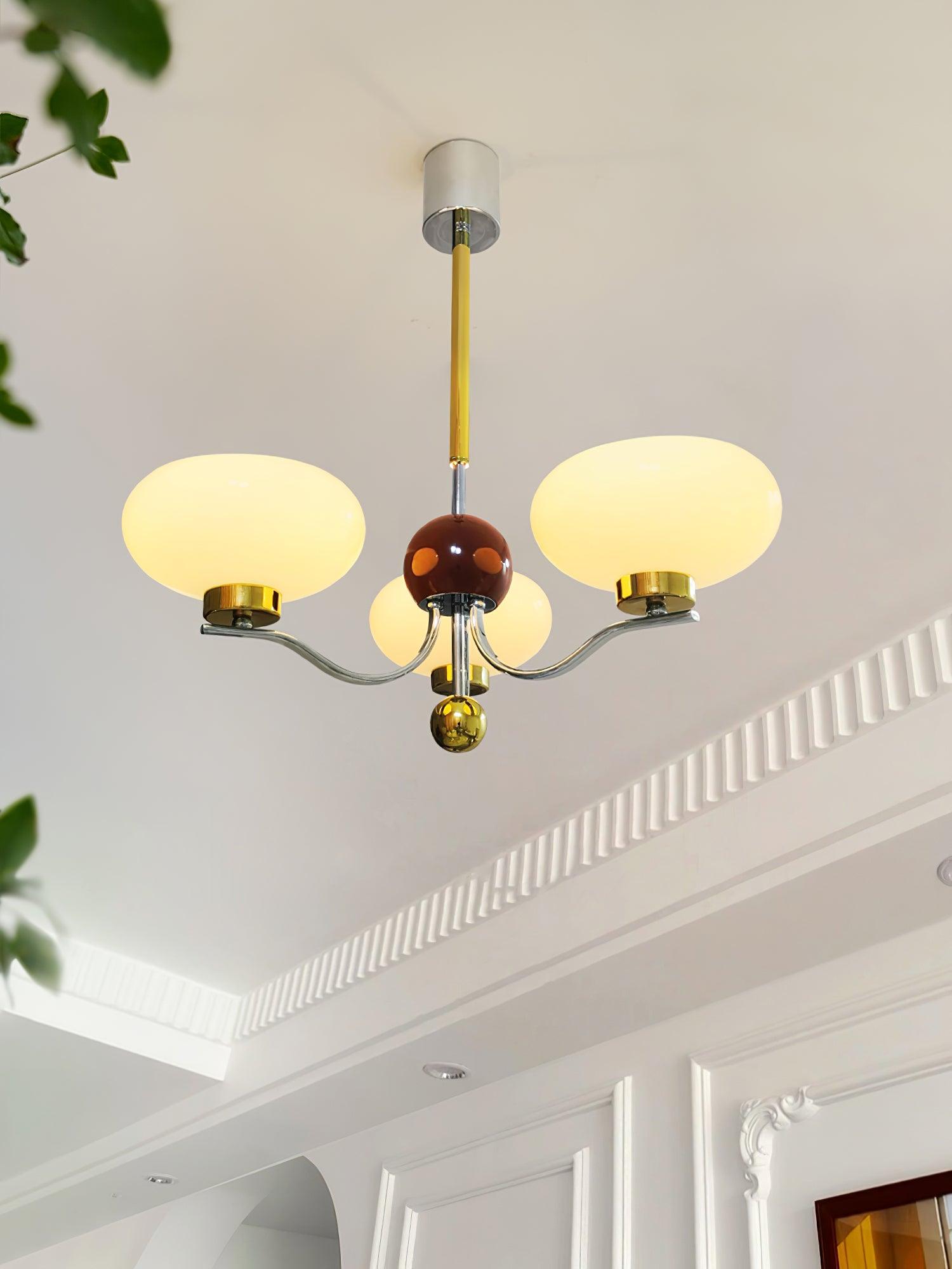 Titus Vintage Metal Chandelier - Lamp Outdoor