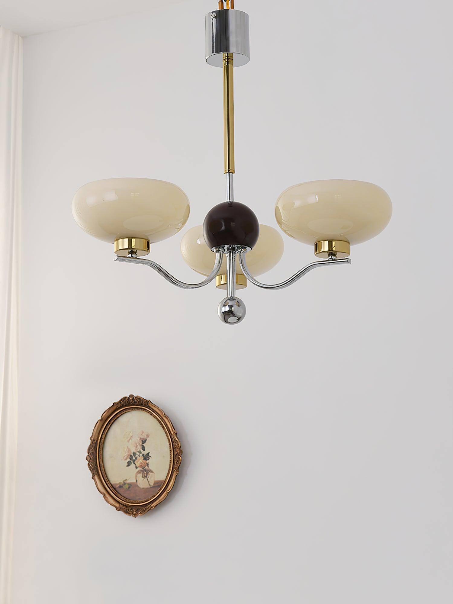 Titus Vintage Metal Chandelier - Lamp Outdoor