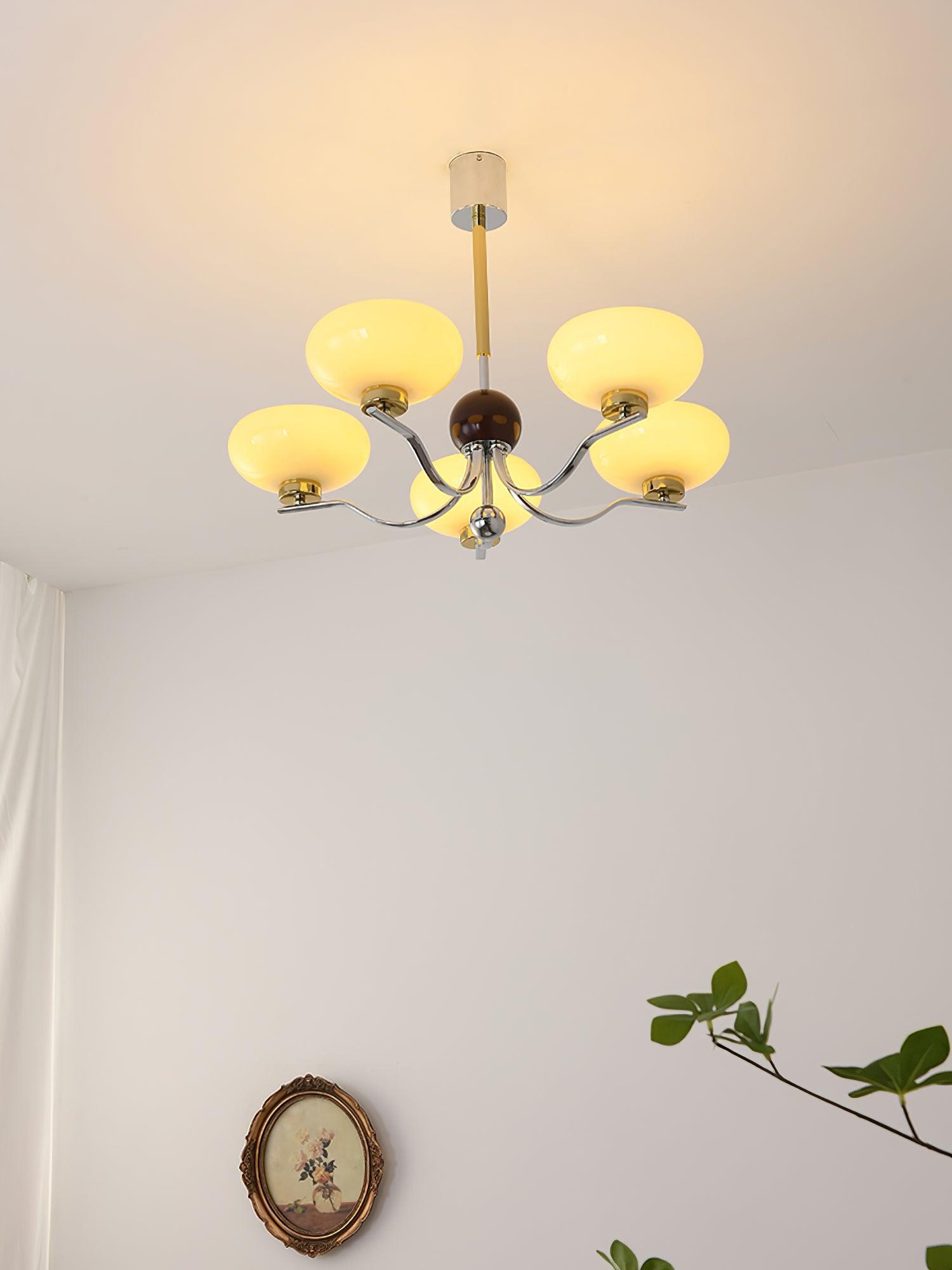 Titus Vintage Metal Chandelier - Lamp Outdoor