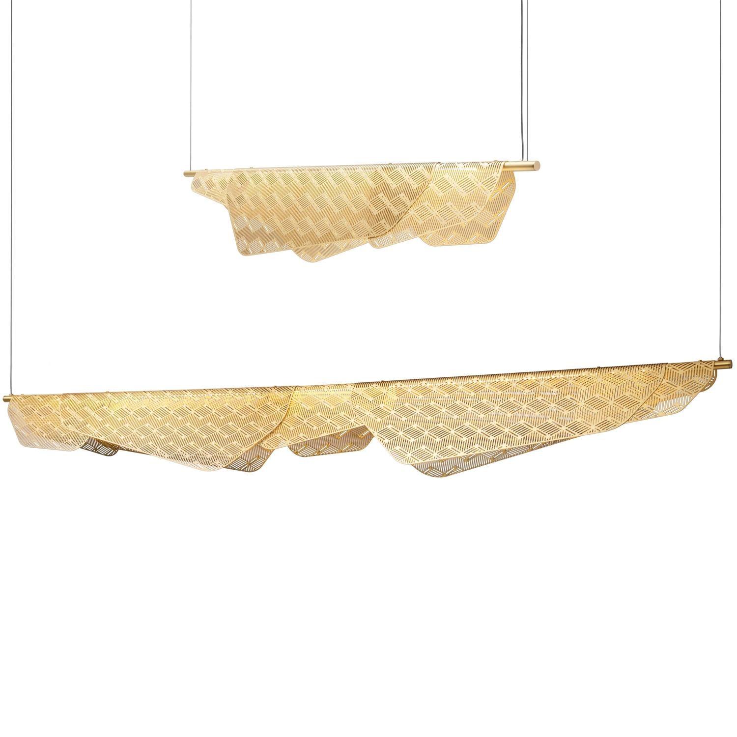 Aella Postmodern Luxury Art Metal Pendant Light - Lamp Outdoor